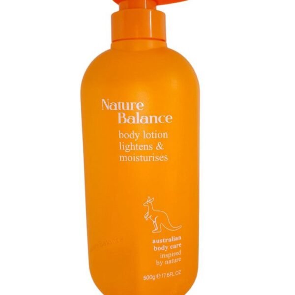 Nature Balance Body Lotion lightens & moisturises (500g)
