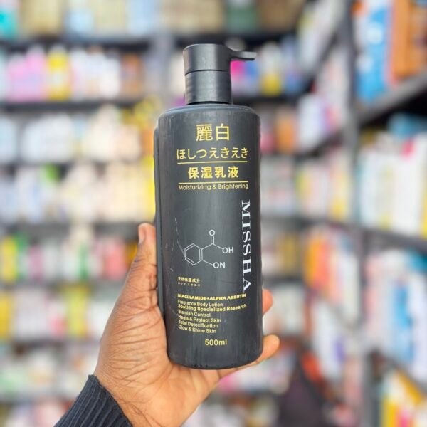 Missha Niacinamide + alpha arbutin fragrance body lotion 500ml