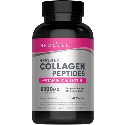 img_7372 NEOCELL Grassfed Collagen peptides + vitamin c & biotin caplets 360-Tablets - Image 1