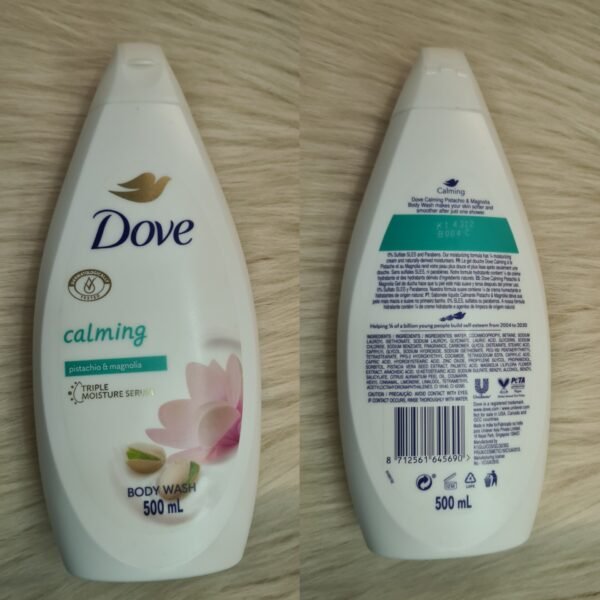 Dove calming Triple moisture serum body wash 500ml