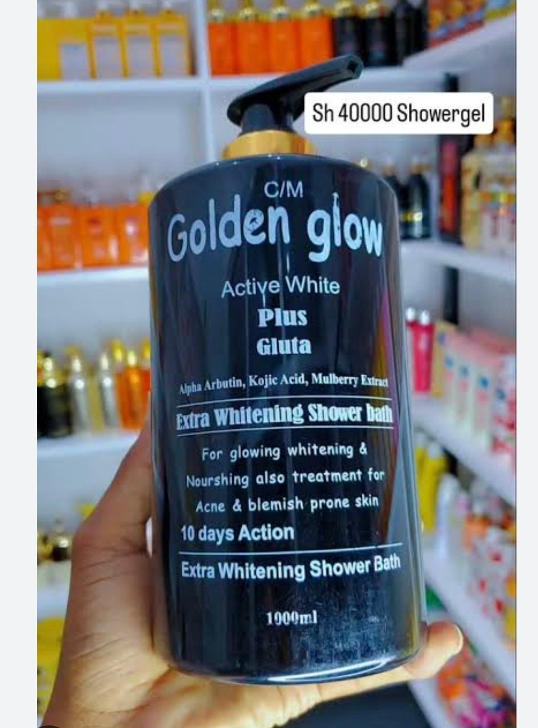 2025/11/1000523643.jpg C/M Golden glow Active White plus Gluta 1000ml - Image 1