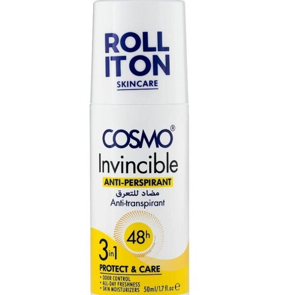 Cosmo Invincible Anti- perspirant Roll on 3in1 50ml