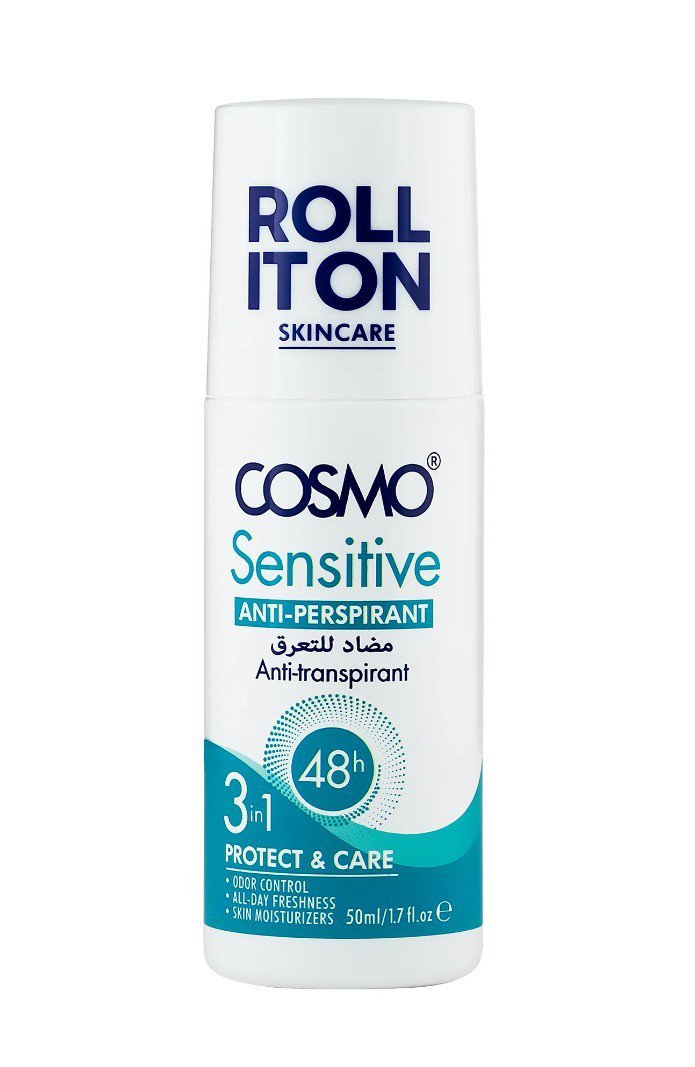 2025/11/1002783666.jpg Cosmo Sensitive Anti-Perspirant Roll on 3in1 50ml - Image 1