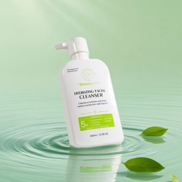 Bitnara Hydrating Facial Cleanser 400ml (Suitable for Dry to Normal Skin)