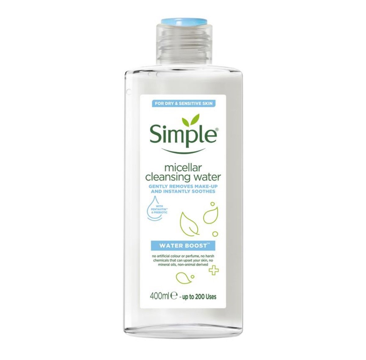 img_7437-2 Simple Water Boost Micellar Cleansing Water 200ml - Image 1