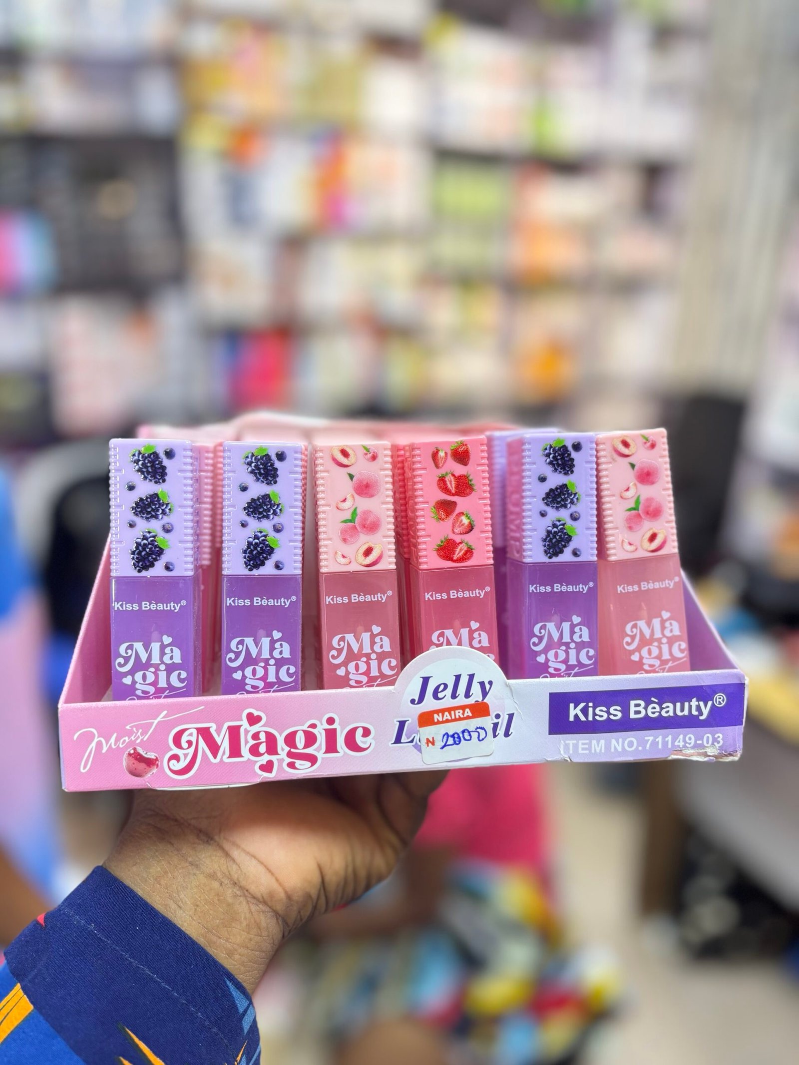 img_7488-2 Kiss beauty Magic Moist Jelly Lip oil | same content - Image 1