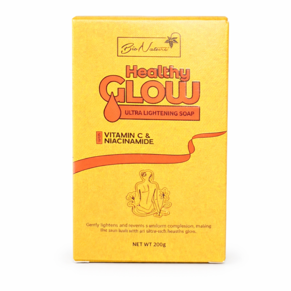 Bio nature Healthy glow Ultra Lightening Bar Soap With Vitamin C & Niacinamide 200g