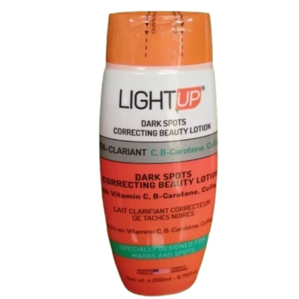 Light up dark spots correcting beauty lotion 200ml