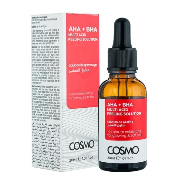 Cosmo AHA + BHA Multi Acid Peeling Solution 30ml