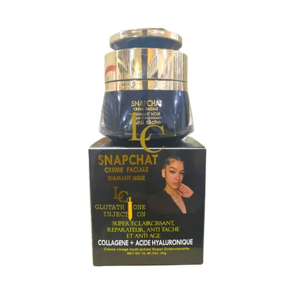 Lait Snapchat Black Diamond face Cream 50G