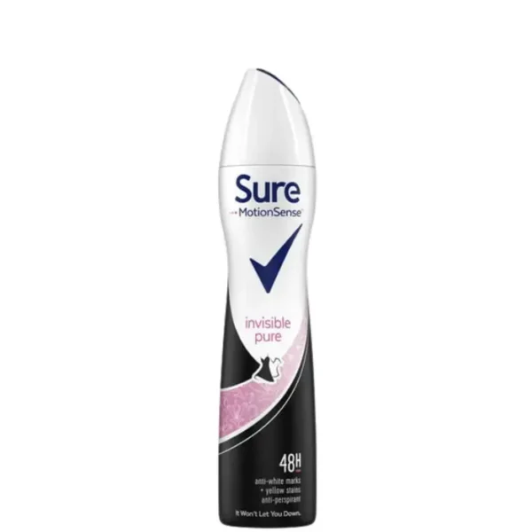 Sure Women Invisible Pure Deodorant Spray 250ml