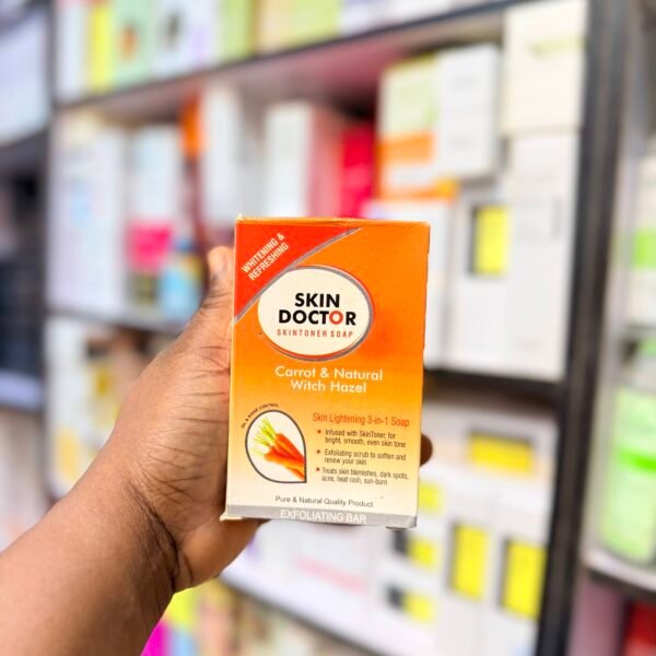 Skin Doctor Skin Toner Carrot & Natural Witch Hazel bar soap