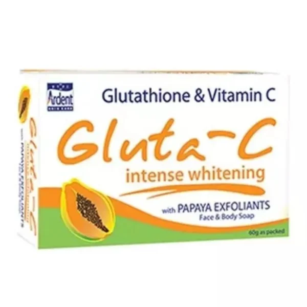 Gluta-C intense Whitening With papaya & Carrot face & body Soap 250g