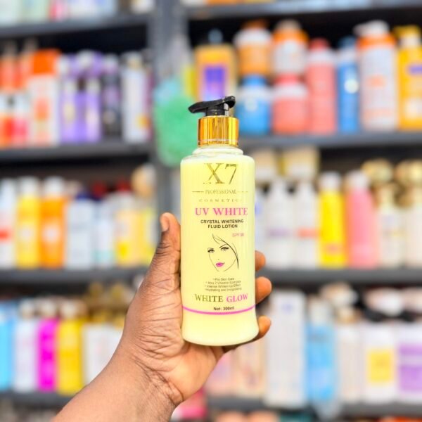 X7 uv white crystal whitening fluid lotion 300ml ~ cream