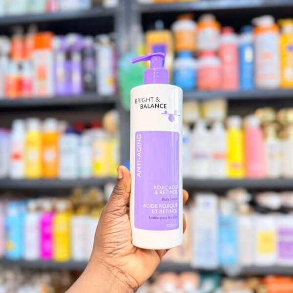 Bright & Balance Anti -Aging Kojic Acid & retinol Body lotion 500ml