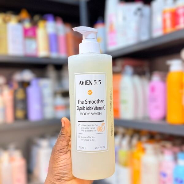 Avien The Smoother Glycolic Acid + Vitamin C Body Wash 750ml