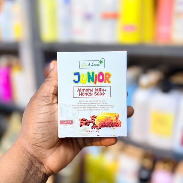 Bio Nature Junior Almond Milk + Honey Soap 150g