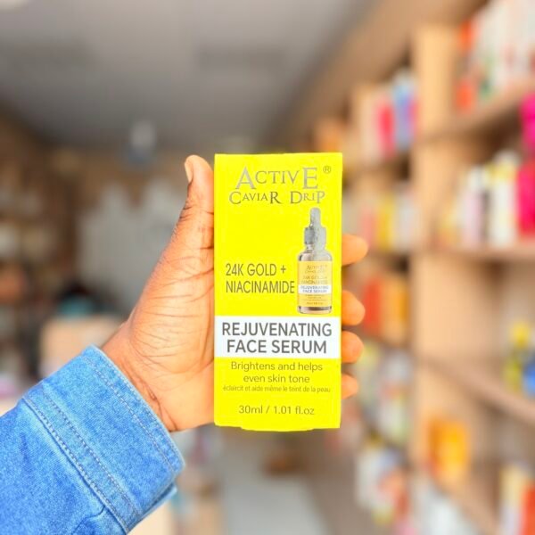 Active Caviar drip 24k Gold + Niacinamide Rejuvenating Face serum 30ml