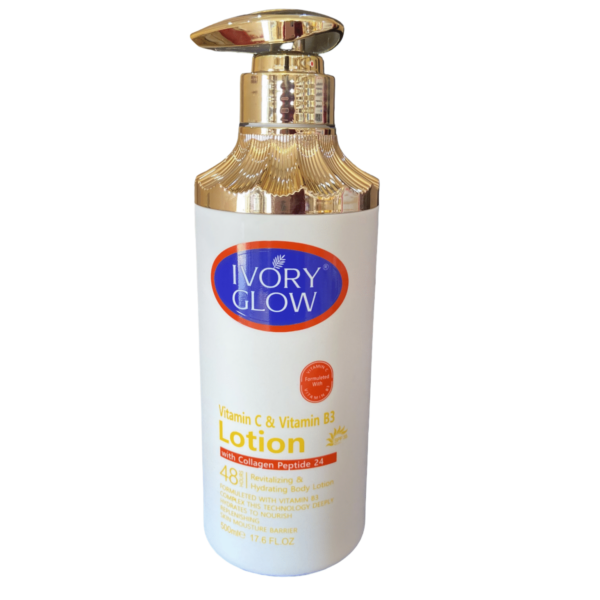 ivory glow vitamin C & vitamin B3 lotion 500ml