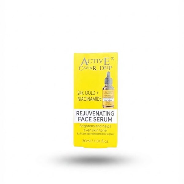 Active Caviar drip 24k Gold + Niacinamide Rejuvenating Face serum 30ml