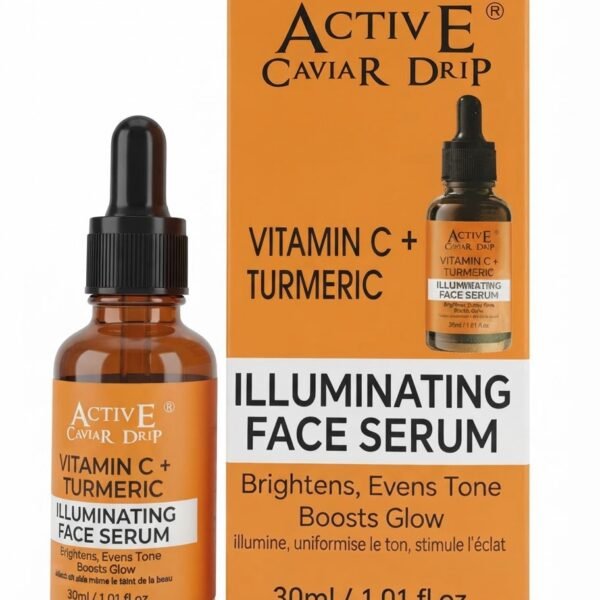 Active Caviar Drip Vitamin C + Turmeric Illuminating Face serum 30ml