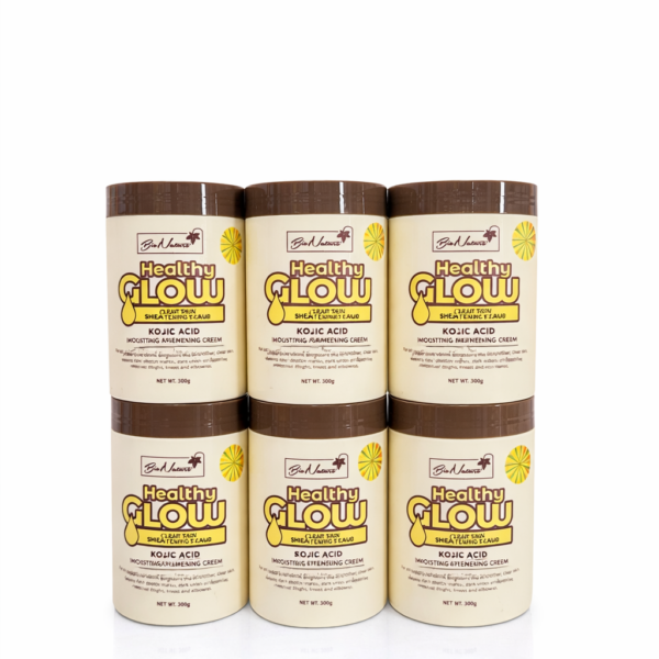 Bio nature healthy glow clear skin brightening scrub 300g