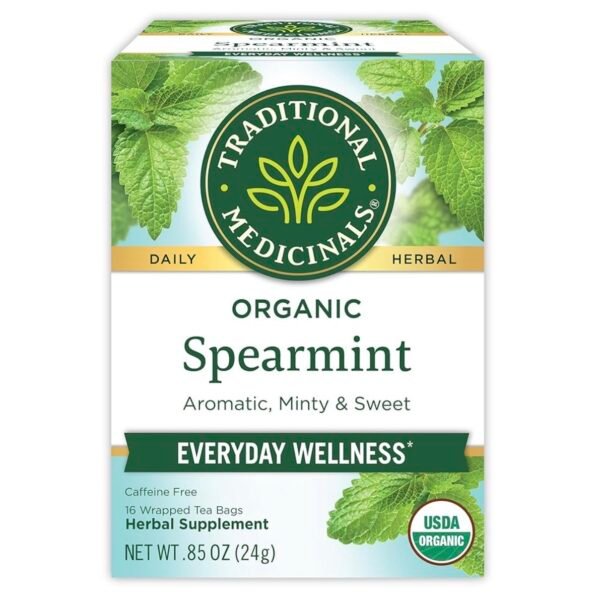 Traditional Medicinals Organic Spearmint~ 16 bags