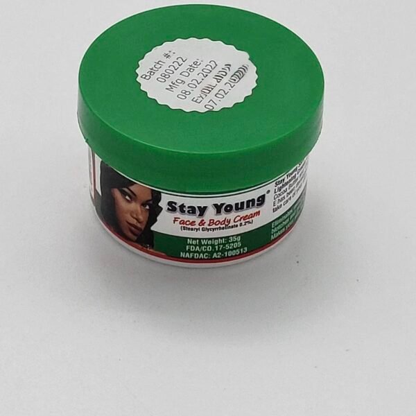 Stay young face cream