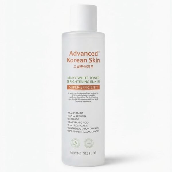 Advanced Korean Skin Milky White Toner (Brightening Elixir) 300ml