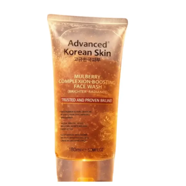Advanced Korean Skin Mulberry Complexion-Boosting Face Wash 180ml
