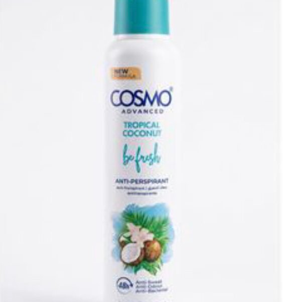 Cosmo Advanced Tropical Coconut Be Fresh Body Spray 250ml