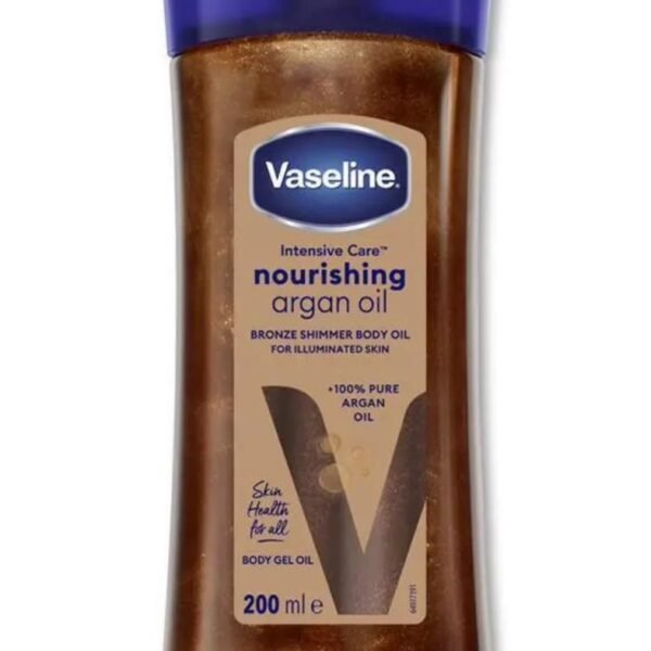 Vaseline intensive Care nourishing argan oil bronze shimmer body oil 200ml