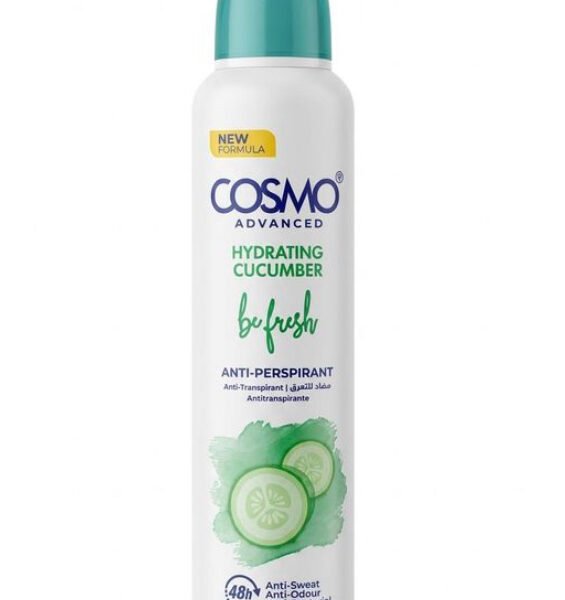 Cosmo Advanced Hydrating Cucumber Be Fresh Body Spray 250ml