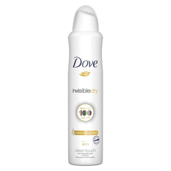Dove Invisible Dry Clean Touch Deodorant 250ml