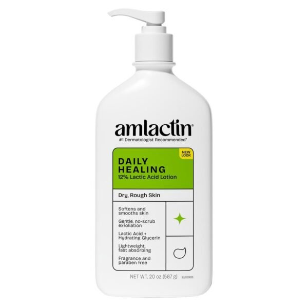 Amlactin daily healing 12% lactic acid lotion (567g)