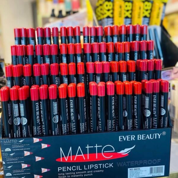 Ever Beauty 3D Matte Vivid Pencil Lipstick Waterproof