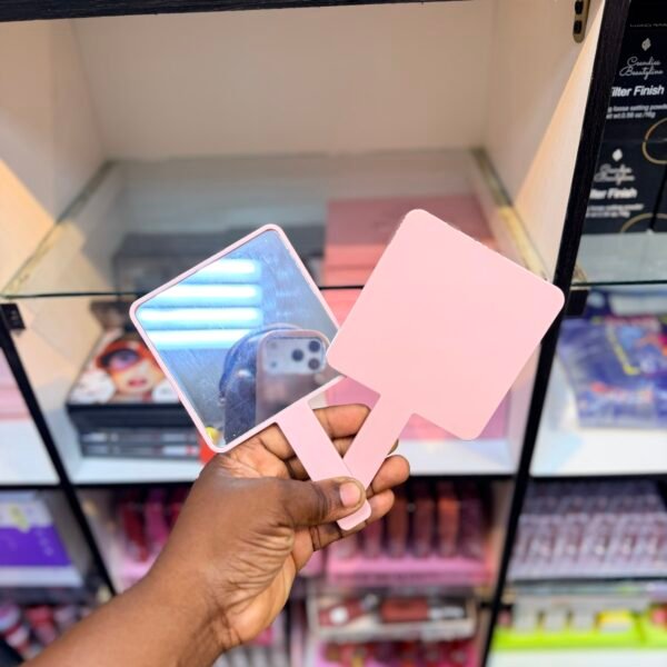 Hand held mirror mini