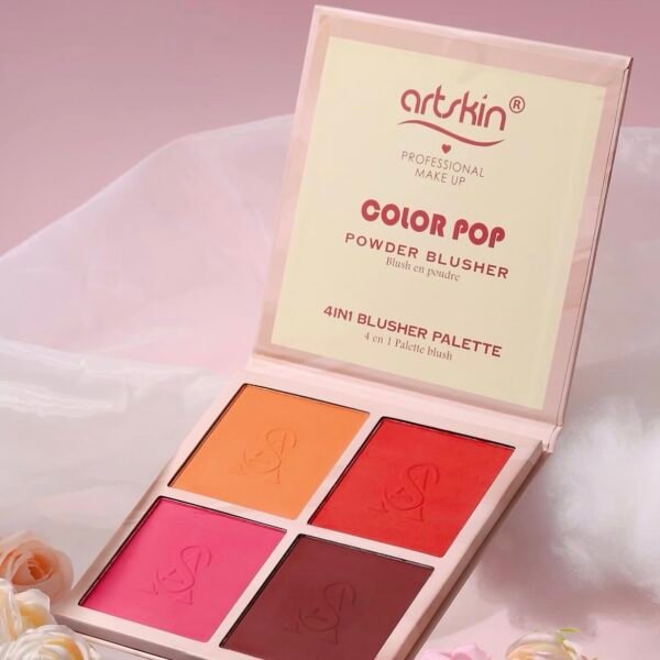 Artskin color pop powder 4 in 1 Blusher palette