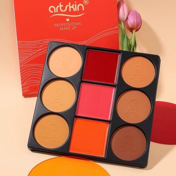 Artskin Creative 9 in 1 Cream Blush & Matte Powder Palette