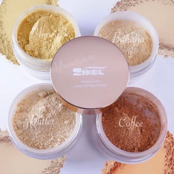 Zikel Translucent loose setting powder