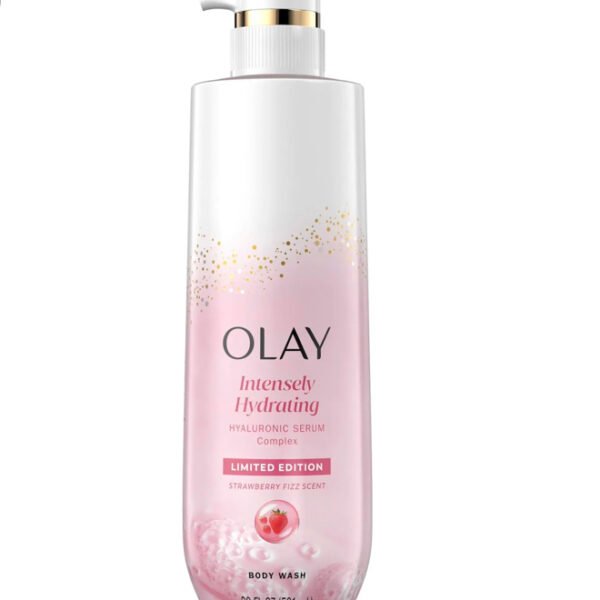 Olay Intensely Hydrating Hyaluronic serum complex Strawberry fizz scent 591ml