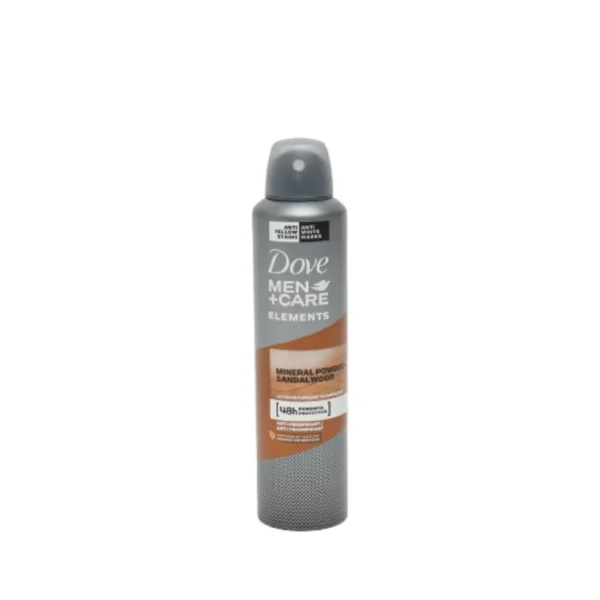 Dove Men Care Element Mineral Powder SandalWood 48H 250ml