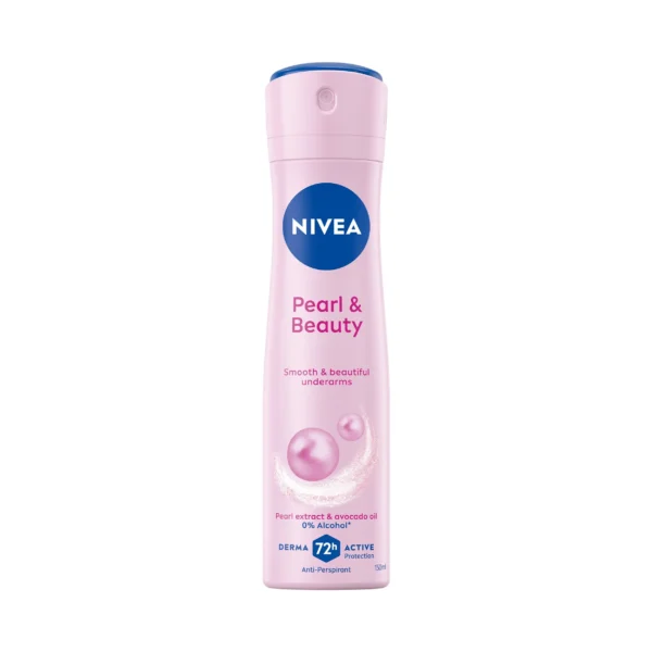 Nivea Women Pearl & Beauty Deodorant Spray 200ml (Package may vary)