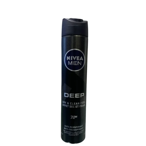 Nivea Men Deep Dry & Clean Feel Deodorant Spray 200ml