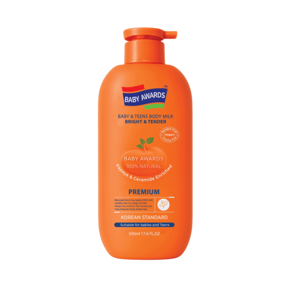 Baby Awards Baby & Teens Body Milk Bright & Tender Premium