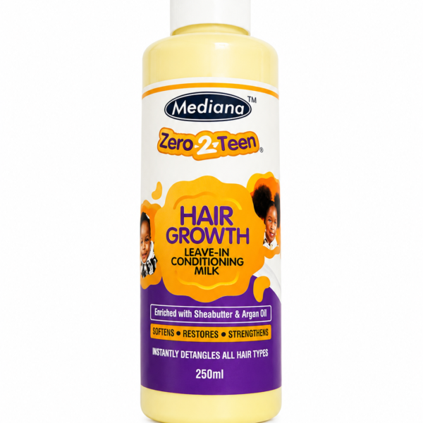 Mediana zero 2 teen hair growth leave in conditioning milk 250ml