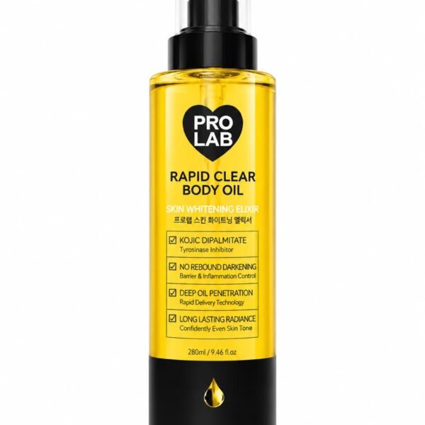 Prolab Rapid Clear Skin Whitening Elixir Body Oil 280ml / 9.46 fl.oz