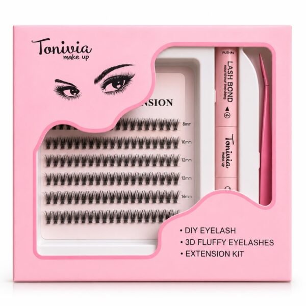 Tonivia Make up Cluster Eyelashes