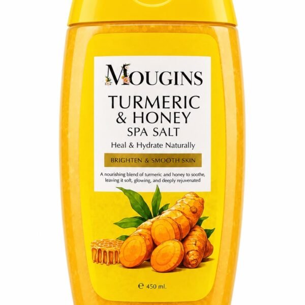 Mougins Turmeric & Honey Spa Salt Scrub 450ml