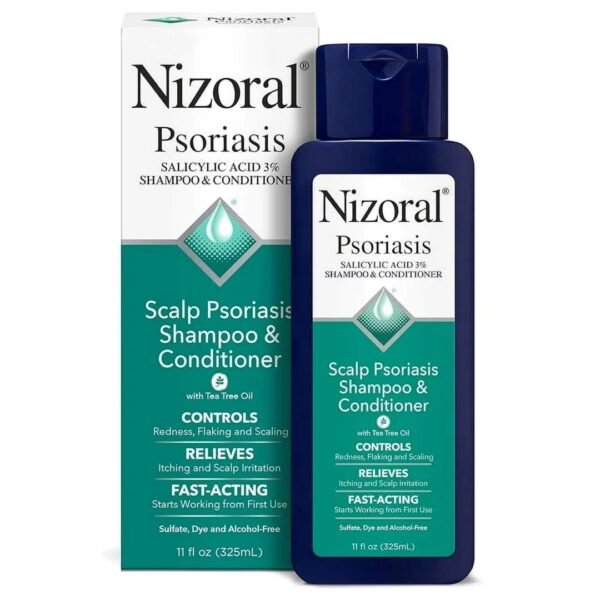 Nizoral Psoriasis Salicylic Acid 3% Shampoo and Conditioner 325ml 11fl oz